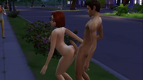The sims 4 chamando a vizinha para o sexo anal