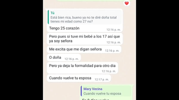 LA VECINA MARY LE ENCANTA QUE LA PONGA EN 4 