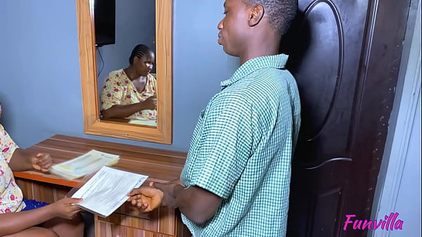 Play MP4 - African student visits and fucks his fat ass teacher at home