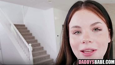 Stepdaughter seduce stepdad behind stepmom's back 