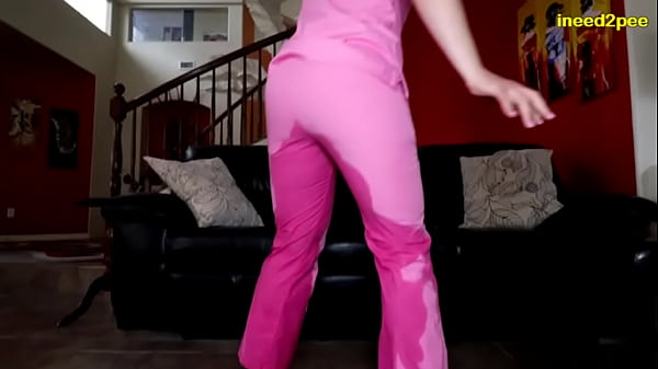 Nurse Cheyenne Jewel Wetting Her Scrubs Uniform thumbnail