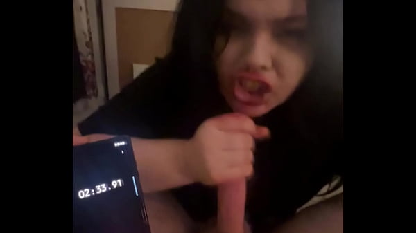 Timer challenge blowjob fail