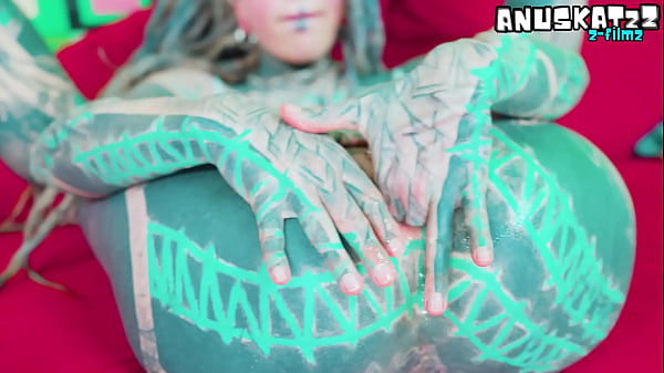 ALT pornstar Tests BIG WHITE DICK on casting couch - ATM, Deepthroat, facial cumshot 