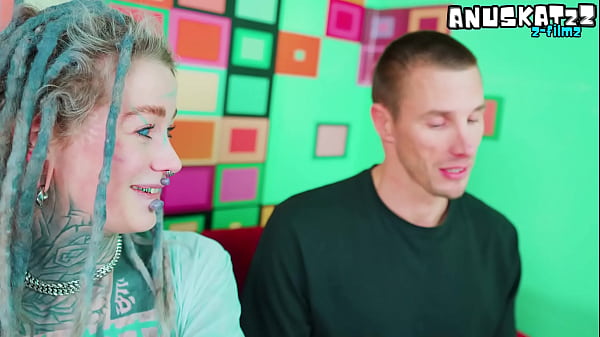 Alt pornstar tests big white dick on casting couch atm deepthroat facial cumshot