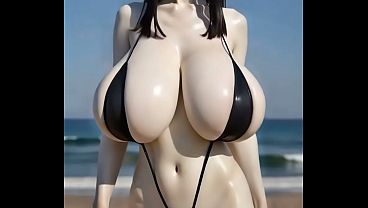 Massive titted girl like this can only exist thanks to ai 