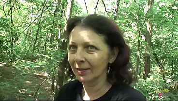 You Are Outside In A Forest Engaging In Vigorous Sexual Activity With An Amateur Older Woman. thumbnail