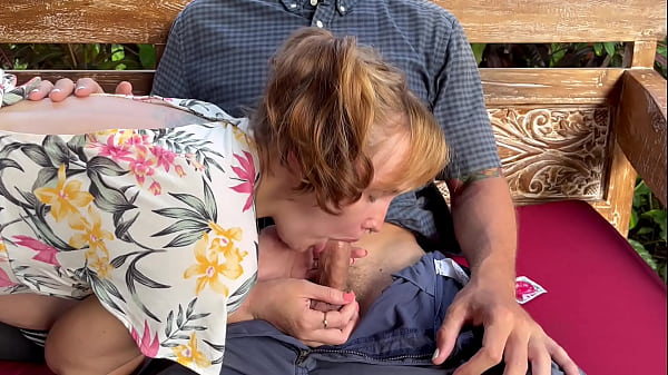 Girl_at the park sucks me off