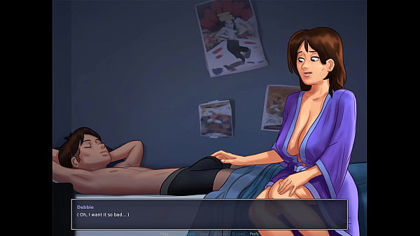 Let's play summertime saga night cowgirl with debbie 