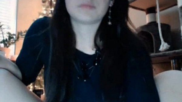 Young brunette girl fingering wet pussy 