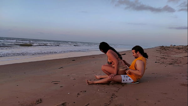 We had sex on a public beach 