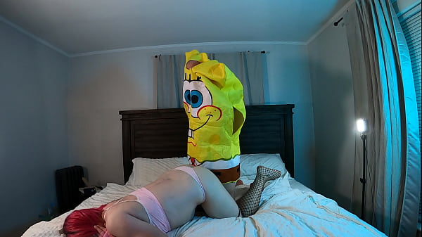 Play MP4 - Spongebob Fucks Trans Woman in Chastity