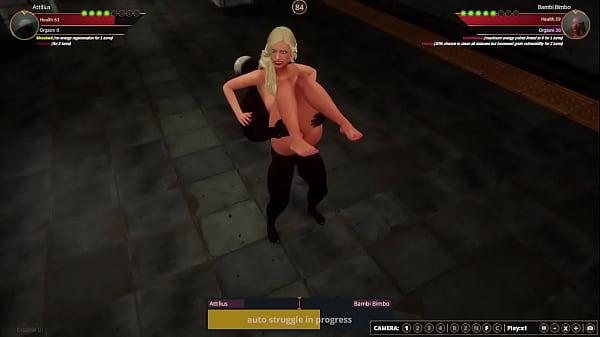 Attilius vs bambi nf3d mixed sexfight femdom competitive intercourse