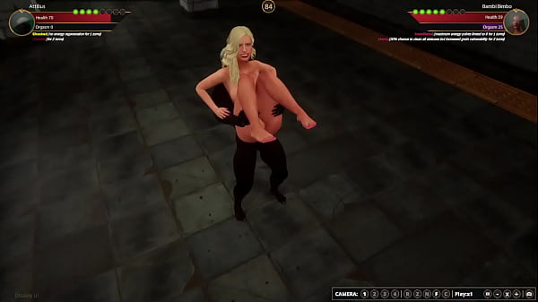 AttiliusVS Bambi Bimbo_Naked Fighter 3D