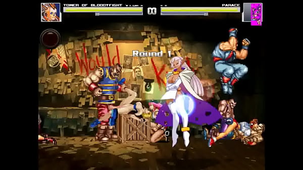 Hot elf girl gets fucked by many guys 