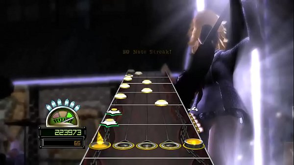 Dream theater panic 97% bass guitar hero iv custom 