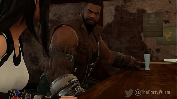 Play MP4 - Tifa Lockhart late for meeting - caught fucking