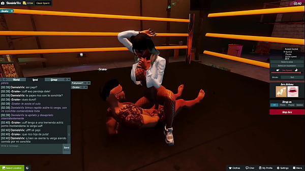 3dxchat LoliVix 62 Dumb brunette_fucking_in frontof her_sister inside a_boxing ring