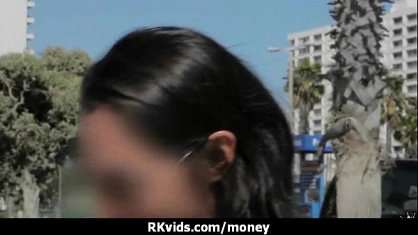 Desperateteen naked in public and fucks_to pay rent 6