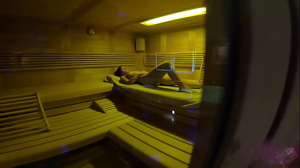 Steamy sauna big ass babe gets pounded hard