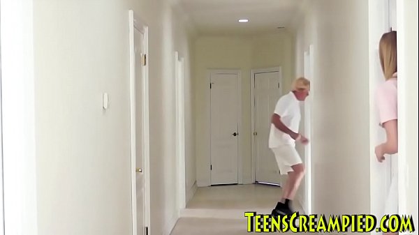 Amateur teen fucks the Donald and gets oral sex 