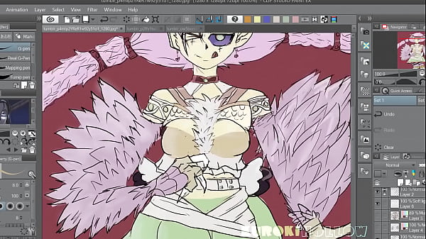 Play MP4 - sexy demon speedpaint