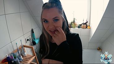 Real Couple Has Naughty Sex With Creampie thumbnail