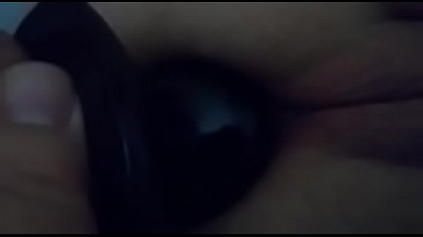 Big buttplug whore insertion