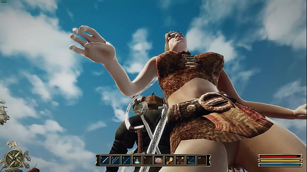 Gothic 3 sexy concubine dance 