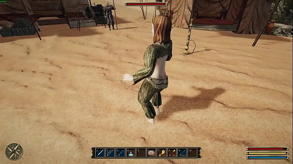 Gothic 3 sexy concubine dance