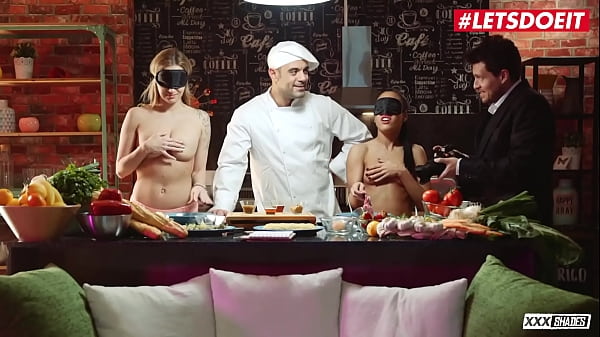 Letsdoeit - Angel Piaff, Antonio Ross - Two Sexy Divas Get Fucked Hard During Cooking Show Gone Wild thumbnail