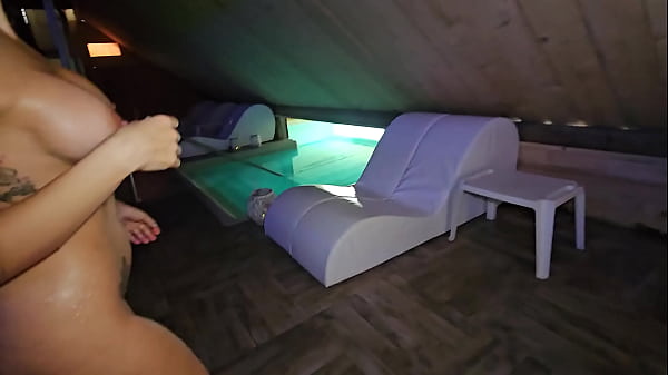 Play MP4 - Attracted by my big cock&comma; she follows me to the spa&period;