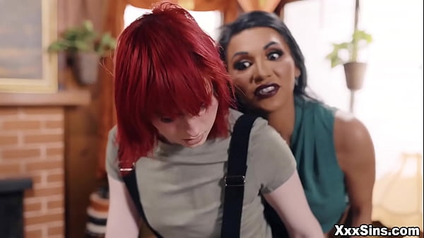 Trans woman Jessy Dubai fucks babysitter 