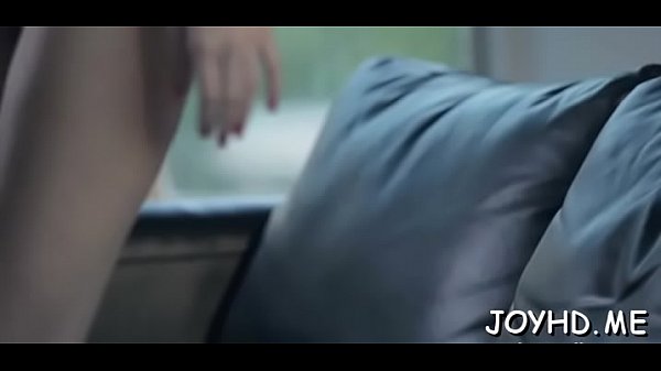 Young twat split by large rod