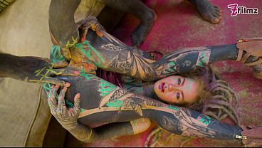 Sexy Alt Dreadhead Girl Rides A Big Cock With Her Ass thumbnail