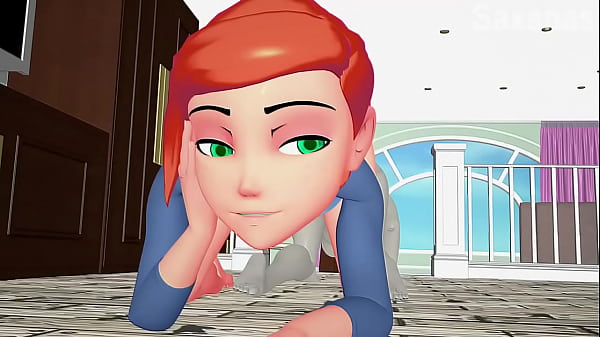 Butt Ball Gwen and Raven 