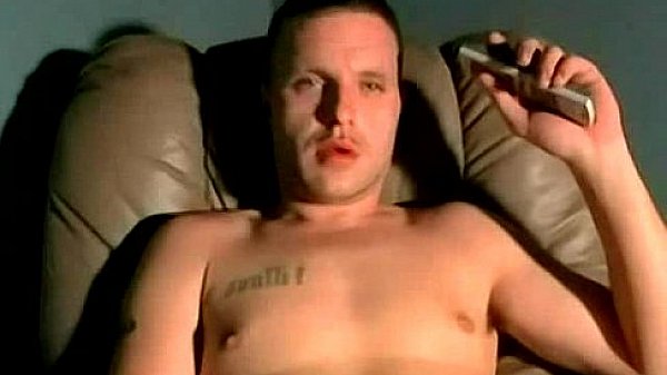 White guy jerks it before getting head from an ebony stud 