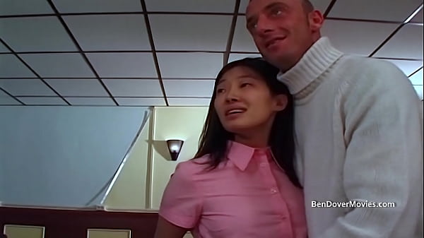 Double penetrating a tiny asian chick and assfucking a redhead