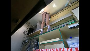 This stupid bitch has no idea abut the hidden camera