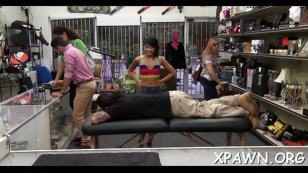 Angel is doing_sex in shop