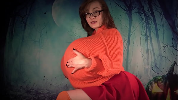 Velma's Sweater Stretching Scooby Snacks Video Halloween Cosplay Body Inflation Ass And Breast Expansion thumbnail