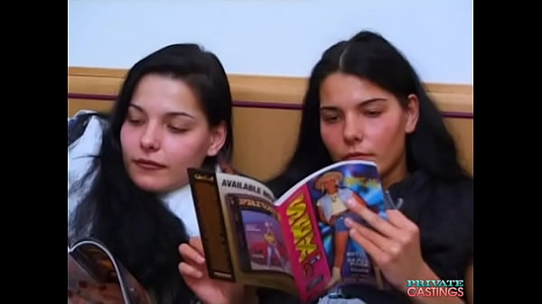 Play MP4 - Viviann & Sofianne&comma; Brunette Twins in the Private Casting