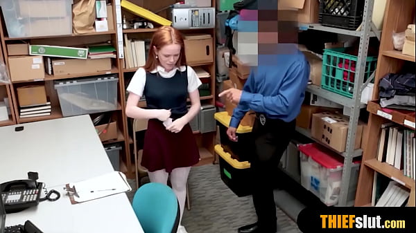 Play MP4 - Cute pale skinned teen punish fucked by a mall cop