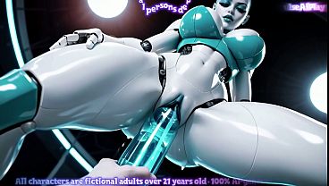 The Little Robot Was Fucked Hard, And Even Got Cum As A Reward. Ai-generated thumbnail