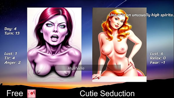 Cutie seduction free game itchio card game adult dating sim drawing erotic lesbian romance rpg maker seduction
