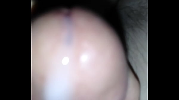 Solo fun with cum