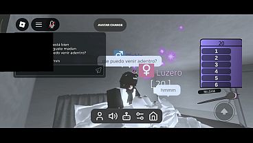 Coito en Roblox con una chica 