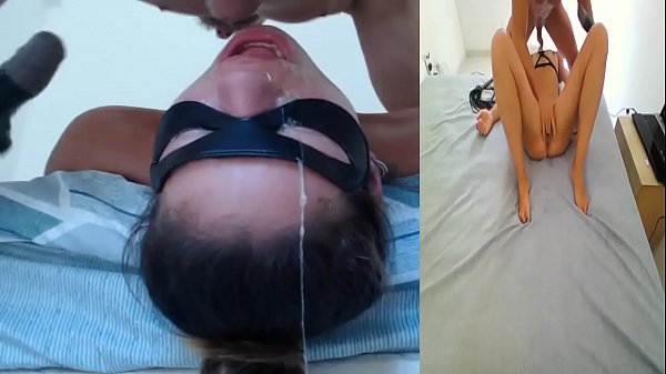 Girl First Inverted ,bdsm,deep Throat, Sloopy. Tits , Big Dildo thumbnail