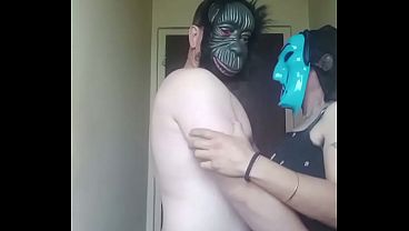 Standing Doggystyle, standing sex very hot scene with stepmom &amp_ stepson