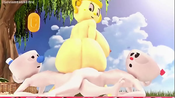 Cuphead threesome 