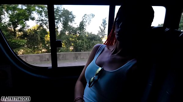 Beautiful Teen Fingering Narrow Pussy in theCar